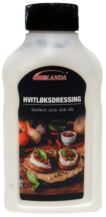 Hvitløksdressing 300ml Kanda