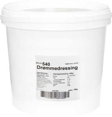 Rømmedressing 10kg Spann