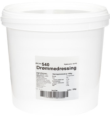 Rømmedressing 10kg Spann