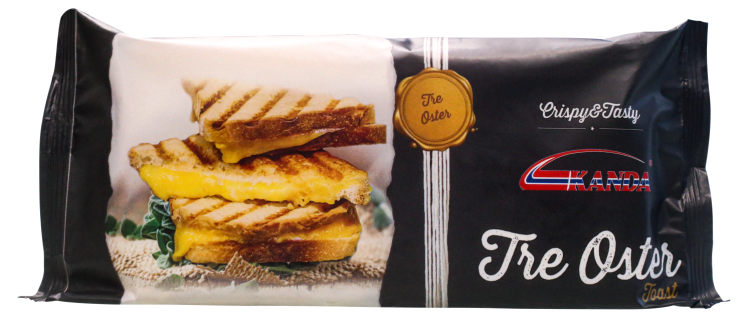 Toast 3oster 166g Kanda