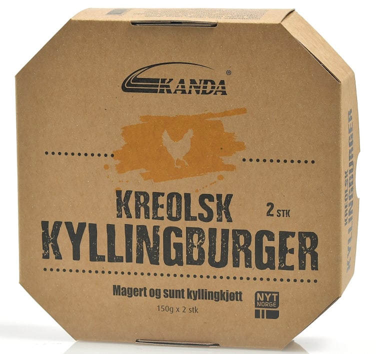 Chickenburger Cheese 2x150g Kanda