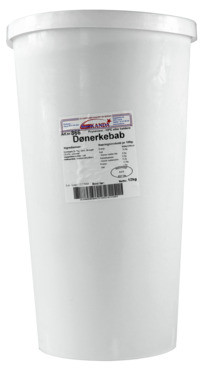 Dønerkebab m/Stang 12kg Bøtte