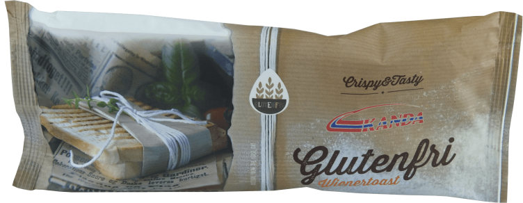 Wienertoast glutenfri 2pk 210g Kanda