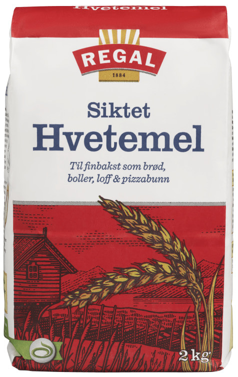 Hvetemel Siktet 2kg Regal