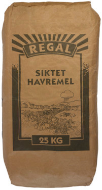 Havremel Siktet 25kg Sekk Regal