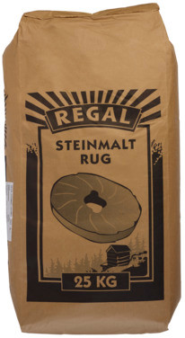 Steinmalt Rugmel 25kg Sekk Regal