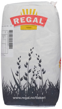 Speltmel 25kg Regal
