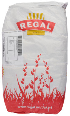 Støvfritt Mel 25kg Sekk Regal