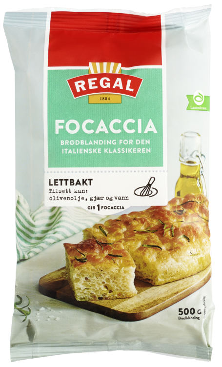 Focaccia 500g Regal