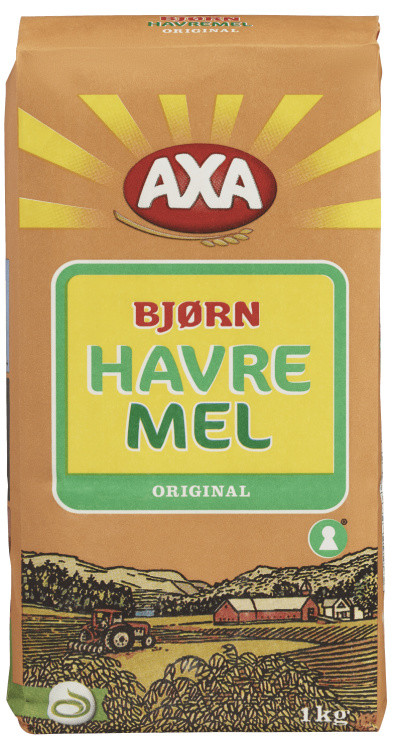 Bjørn Havremel 1kg Axa