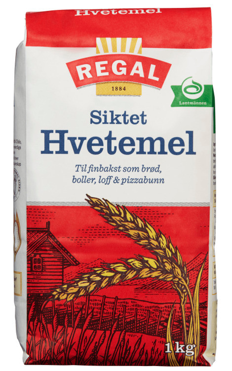 Hvetemel 1kg Regal