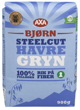 Axa Havregryn Steel Cut 900g
