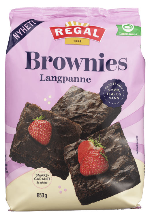 Brownies Langpanne 850g Regal