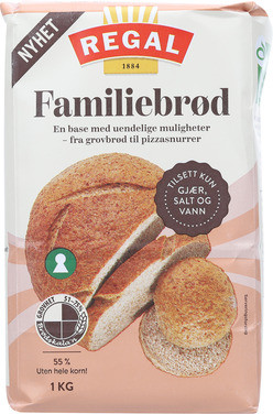 Regal Brødmiks Familiebrød 1kg