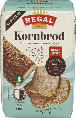 Regal Brødmiks Kornbrød 1kg