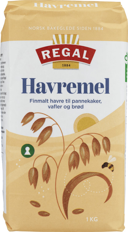 Havremel 1kg Regal