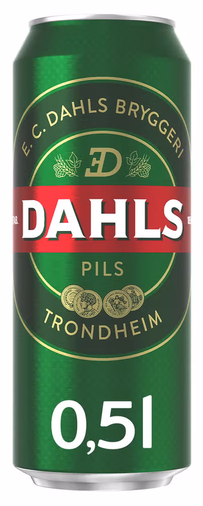 Dahls Pils/Lager, 0,5 l