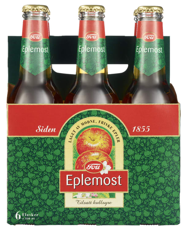 Tou Eplemost 0,33lx6 flaske