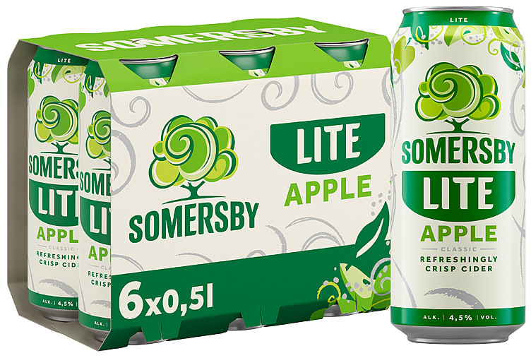 Somersby Cider Apple Lite 0,5lx6 boks