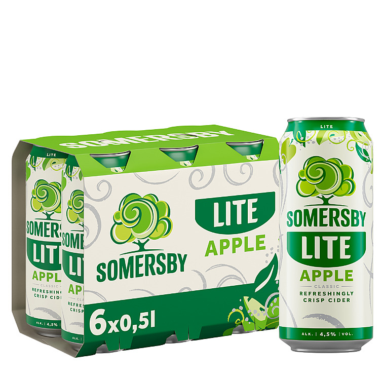 Somersby Cider Apple Lite 0,5lx6 boks