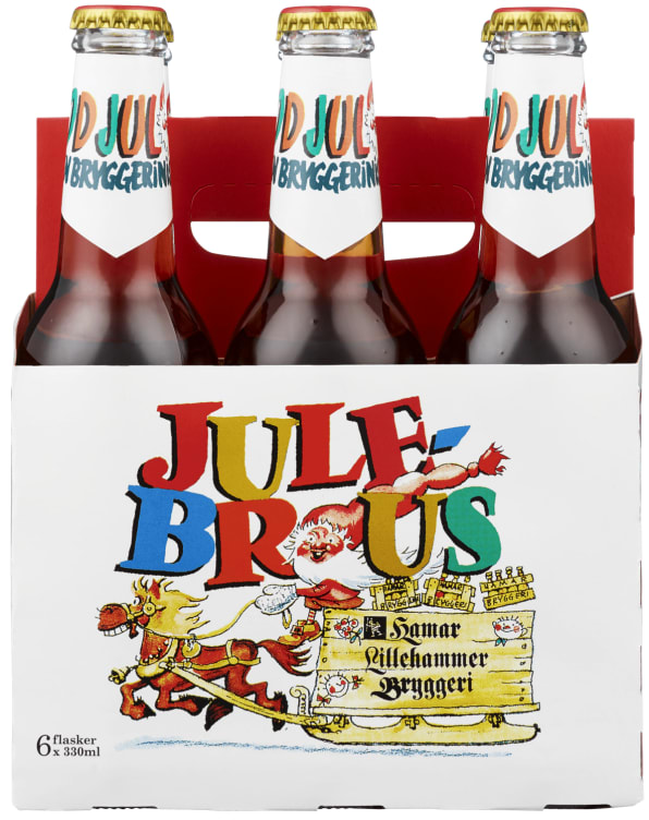 Hamar Julebrus 0,33lx6 flaske