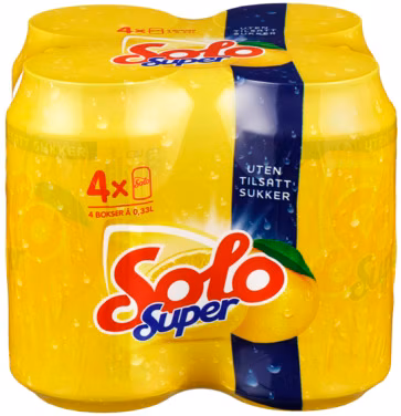 Solo Super Boks 4 x 0,33l, 1,32 l