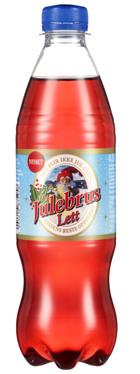 Ringnes Julebrus Lett 0,5l flaske