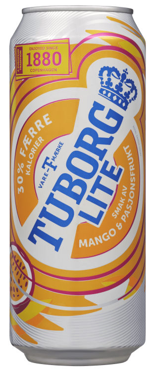 Tuborg Lite Mango&Passion 0,5l boks