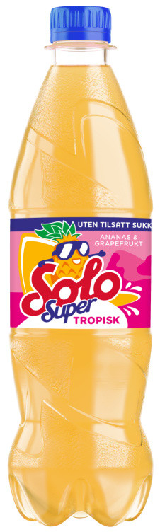 Solo Super Tropisk 0,5l flaske