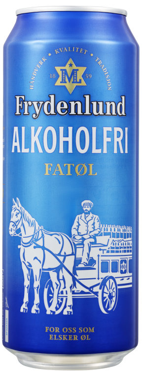 Frydenlund Fatøl Alko.Fri 0,5l boks