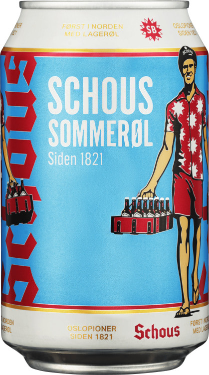 Schous Sommerøl 0,33l boks