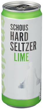 Schous Hard Seltzer Lime 0.33l