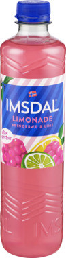 Imsdal Limonade Bringebær & Lime 0,50