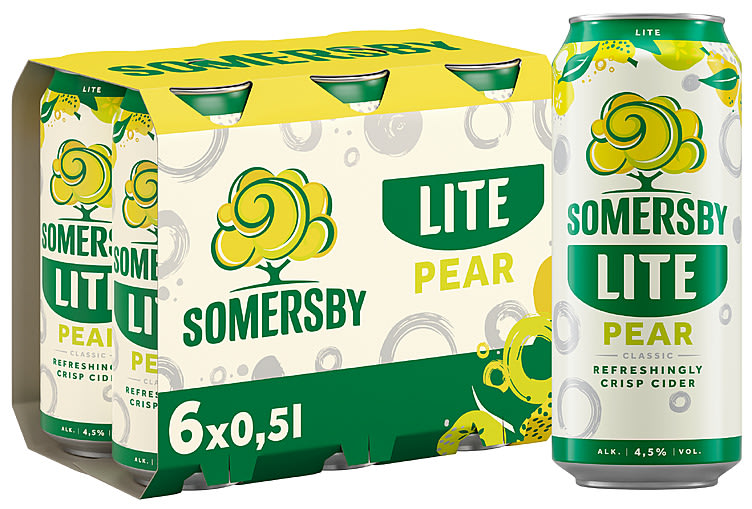 Somersby Cider Pear Lite 0,5lx6 boks