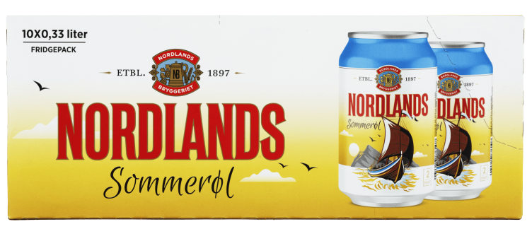 Nordlands Sommerøl 0,33l 10bx