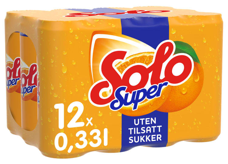 Solo Super 0,33lx12 boks Sleek