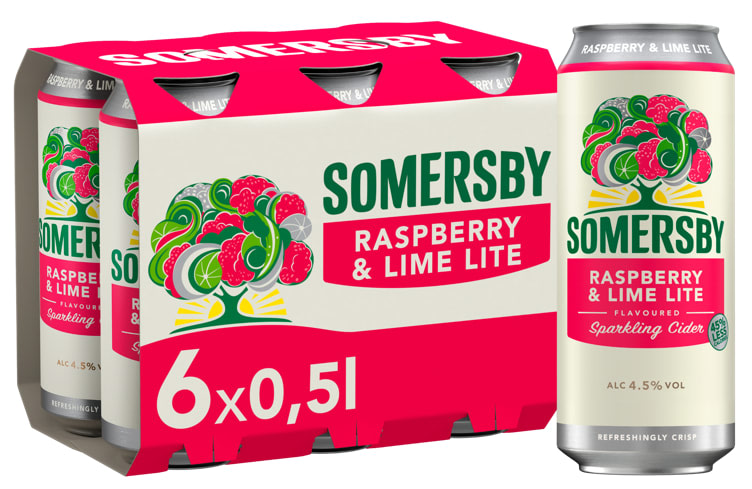 Somersby Cider Raspberry Lime 0,5lx6 boks
