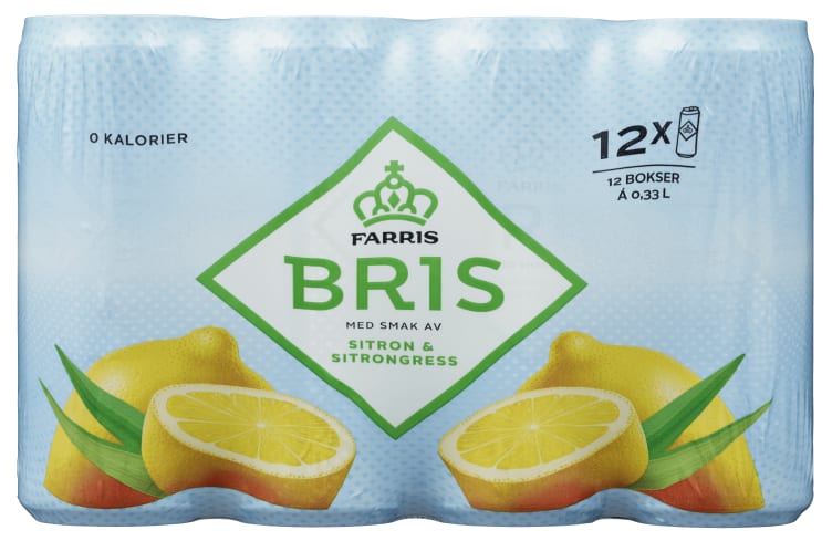 Farris Bris Sitron&Sitrongress 0,33lx12 boks