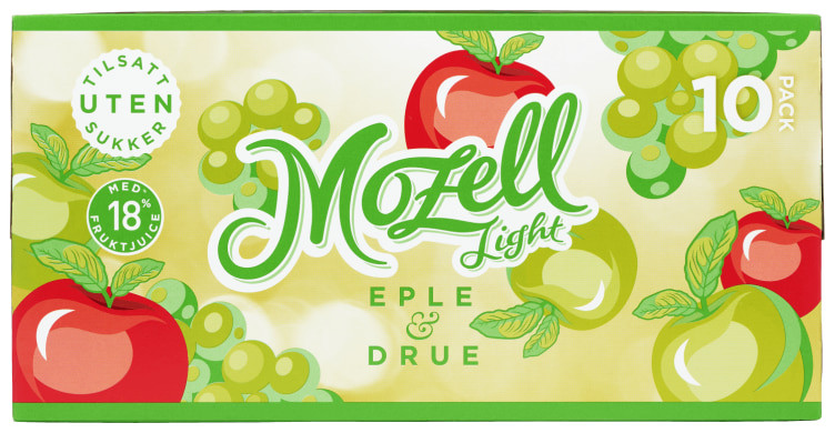 Mozell Light 0,33lx10 boks
