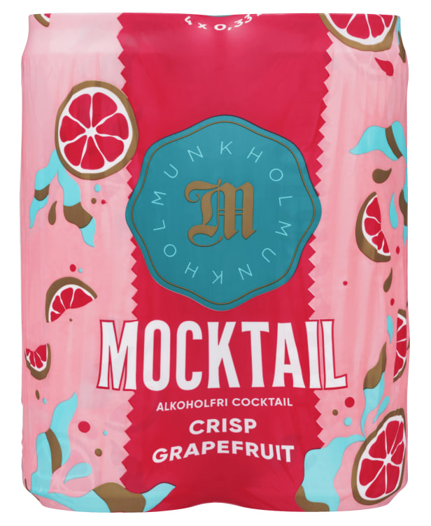 Munkholm Mocktail Grapefruit 0,33lx4 boks