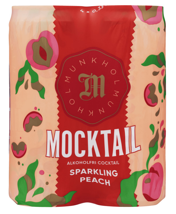 Munkholm Mocktail Peach 0,33lx4 boks