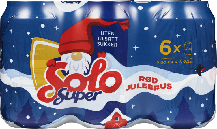 Solo Super Julebrus 0,33l 6pk