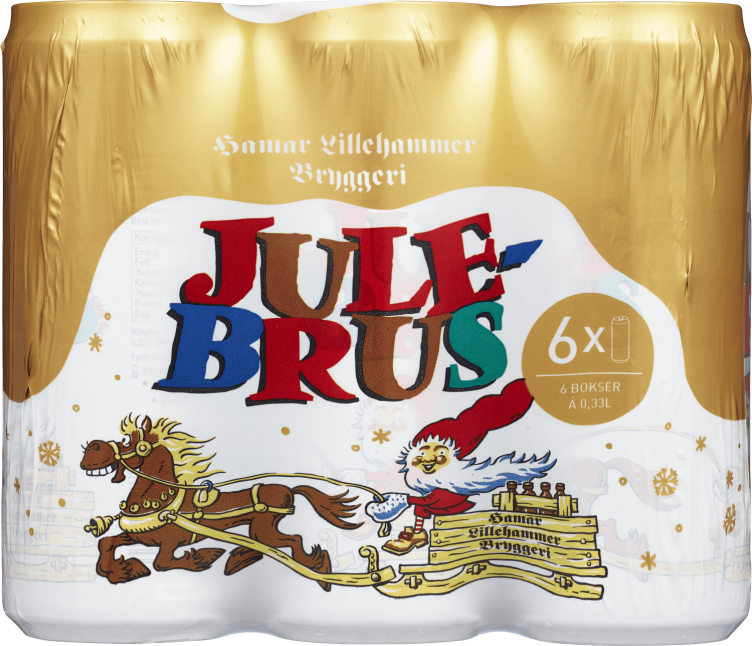 Hamar Julebrus 0,33lx6 boks