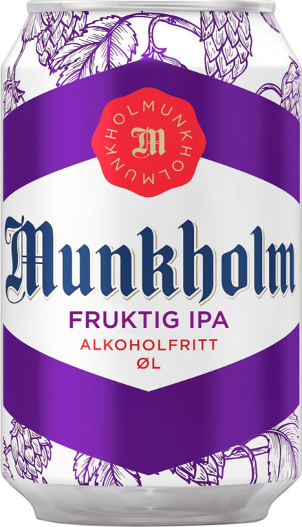 Munkholm Fruktig Ipa 0,33l boks