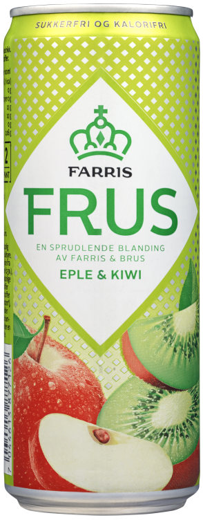 Farris Frus Eple&Kiwi 0,33l boks