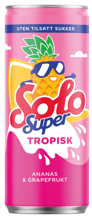 Solo Super Tropisk 0,33l boks