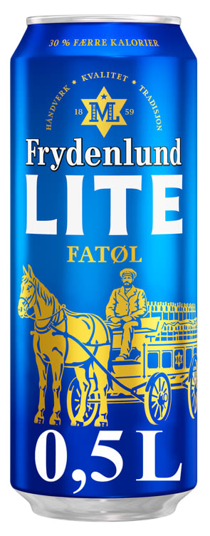 Frydenlund Fatøl Lite 0,5l boks