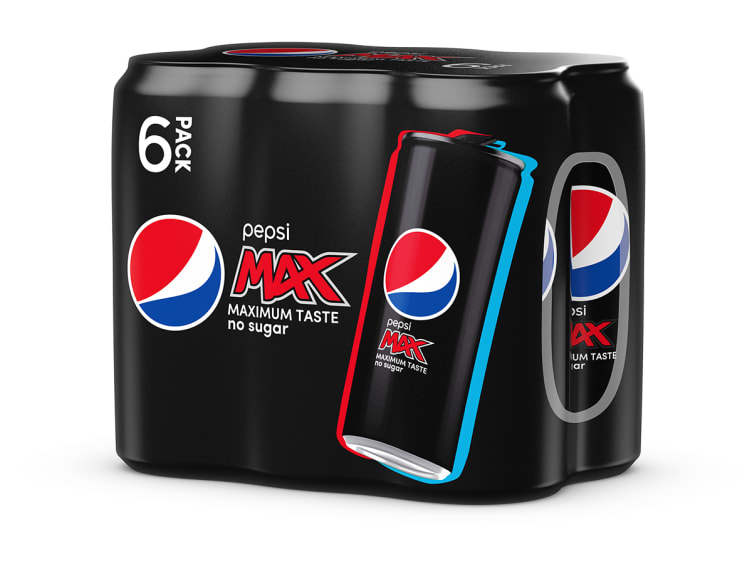 Pepsi Max 0,33lx6 boks