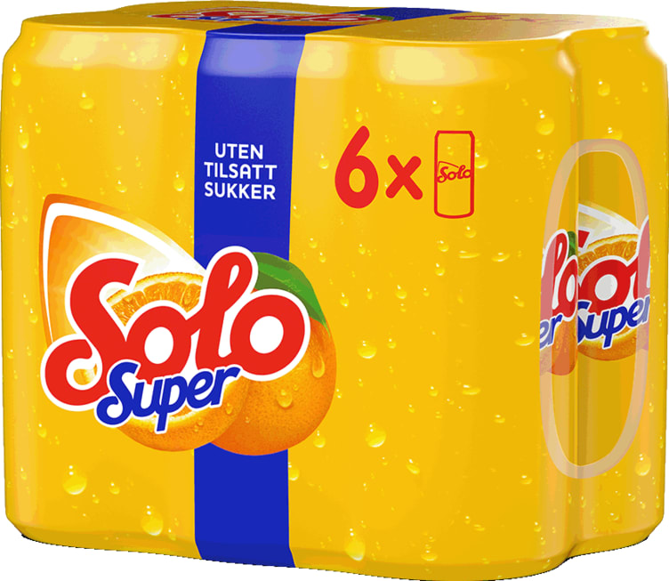 Solo Super 0,33lx6 boks Sleek