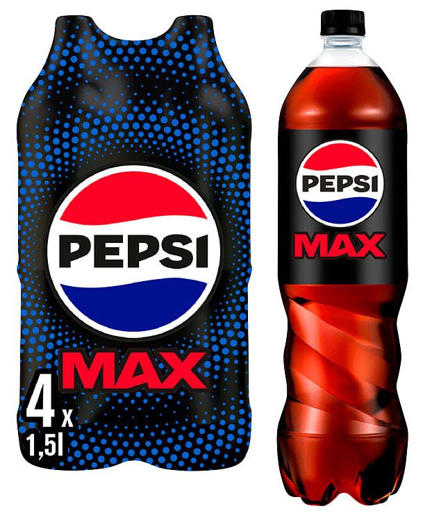 Pepsi Max 1,5lx4 flaske
